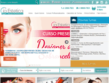 Tablet Screenshot of ciaestetica.com